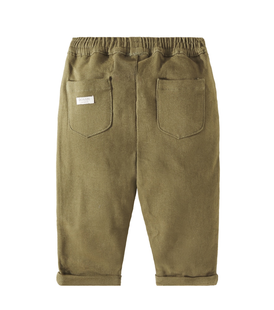  Donsje Donsje Baby Olb Cotton-blend Straight Pants 
