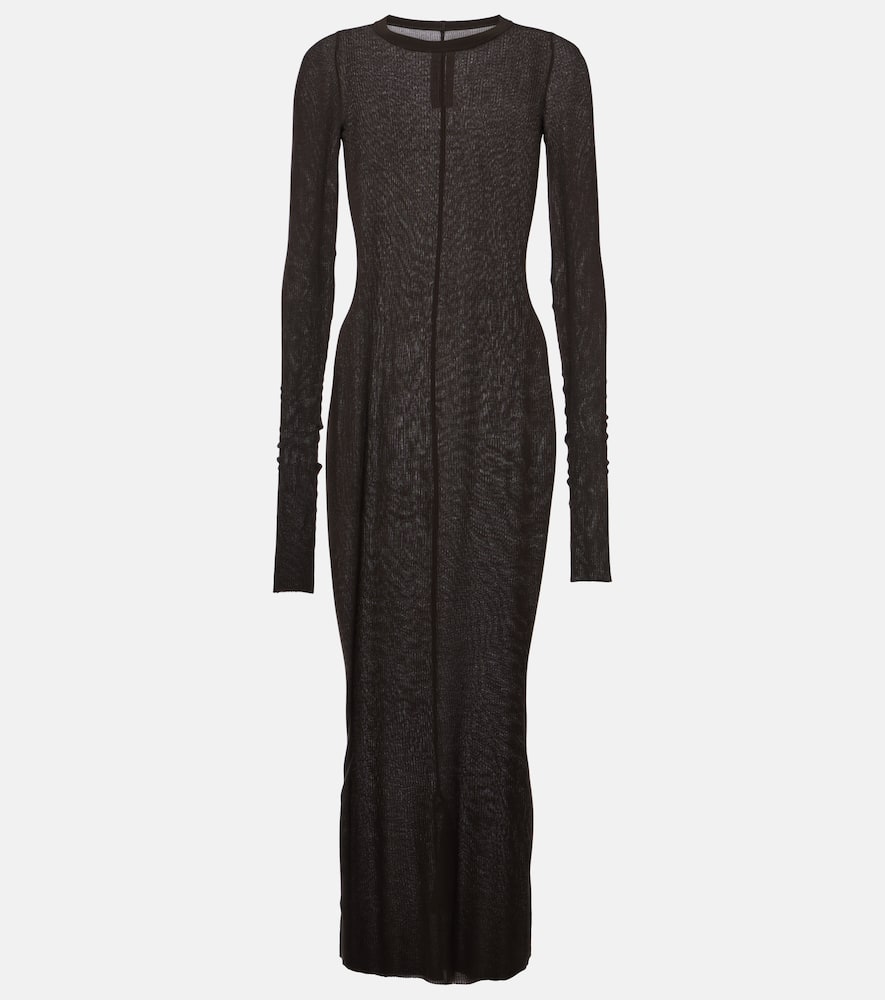 Jersey midi dress