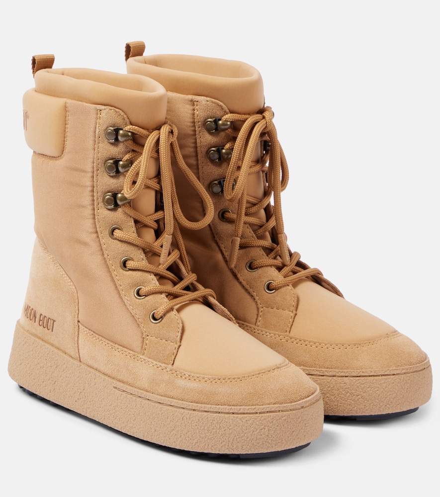 Moon Boot Bottines Ltrack en daim