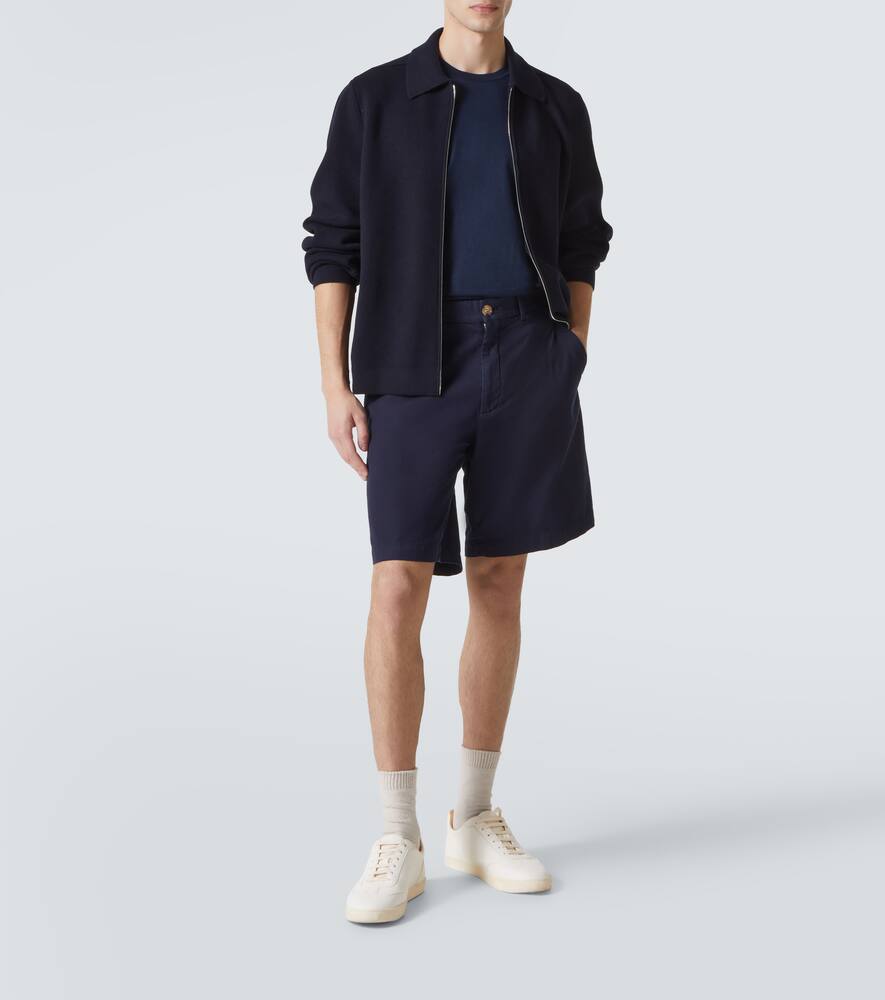 DUNHILL COTTON AND CASHMERE BLOUSON