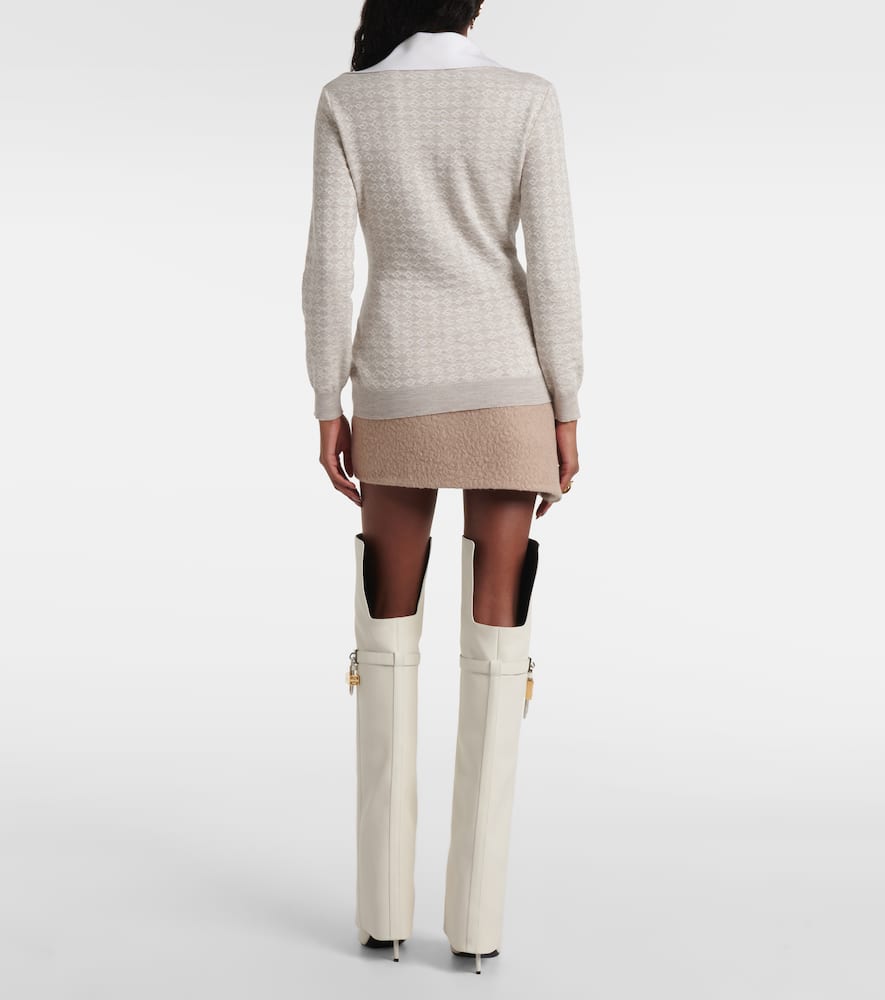 MONOGRAM 72 POLO衫式毛衣