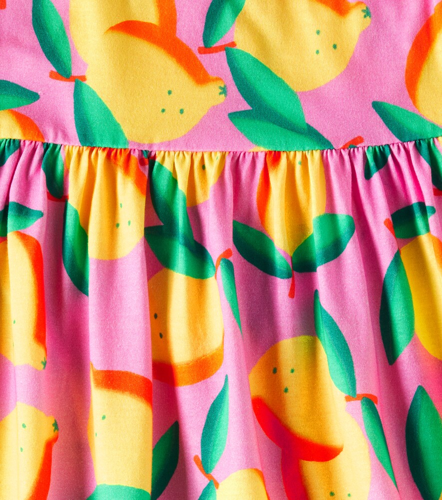  Fabula Fábula Bedrucktes Kleid Malha Limoeiro Aus Baumwolle 