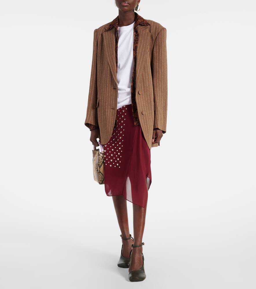 Dries Van Noten Cotton Jersey T-shirt In Weiss