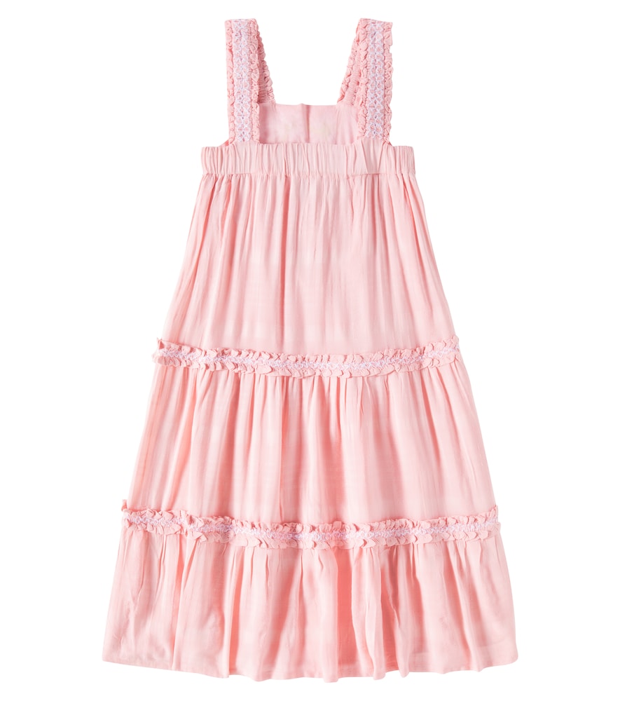  Tartine Et Chocolat Tartine Et Chocolat Besticktes Kleid Aus Baumwolle 
