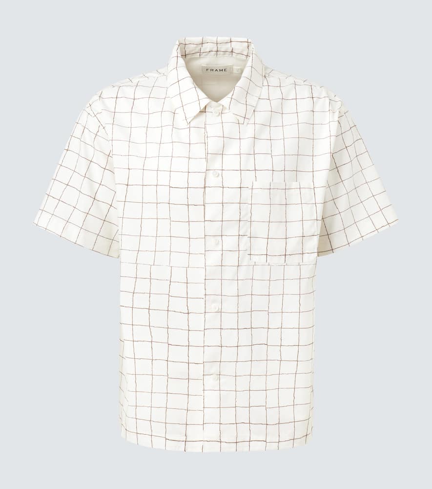 Checked bowling shirt