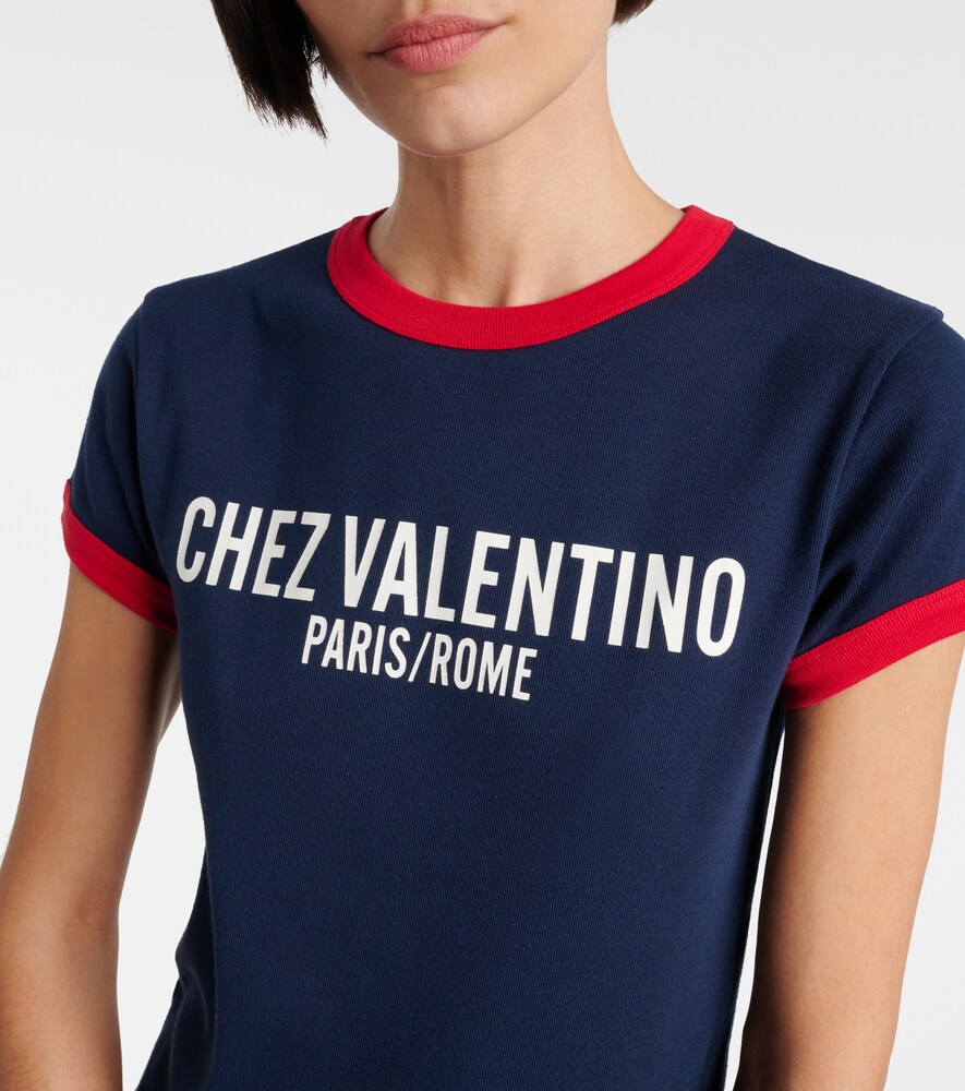  Valentino Valentino T-shirt Chez Valentino Aus Baumwoll-jersey 