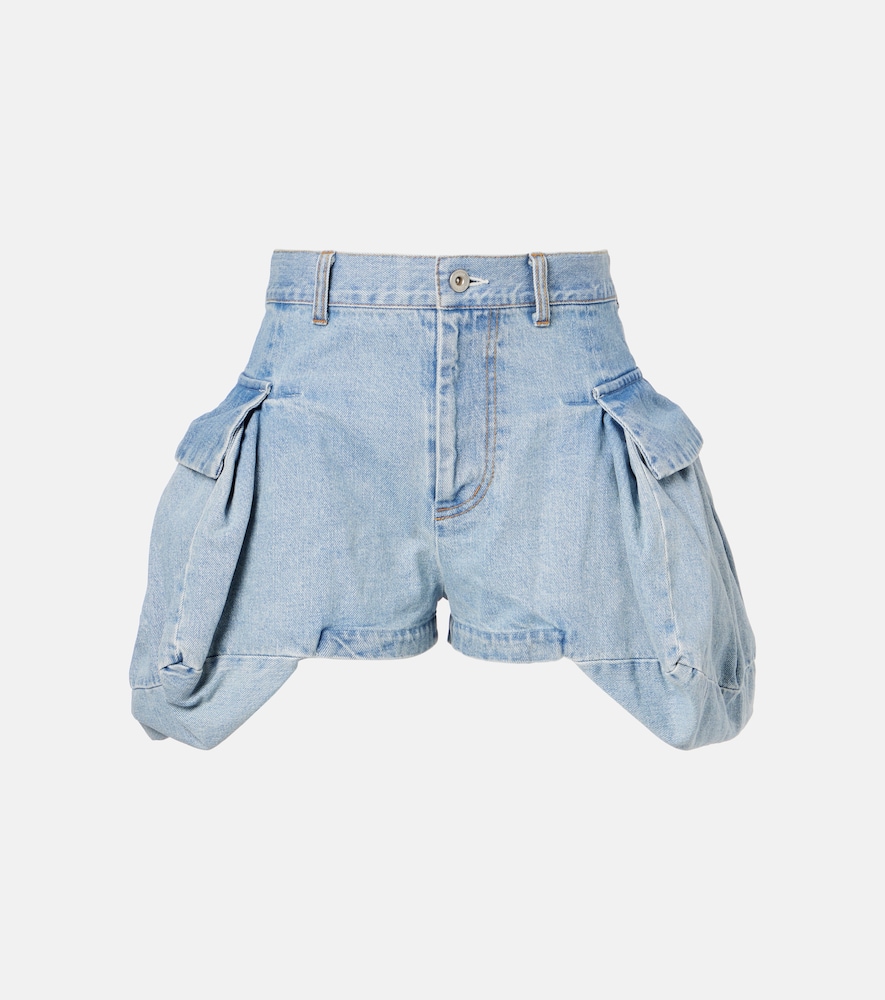 Sacai Short cargo en jean 415 €