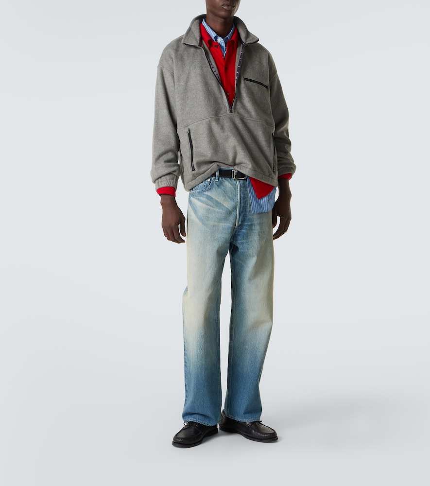  Auralee Auralee Faded Wide-leg Jeans 