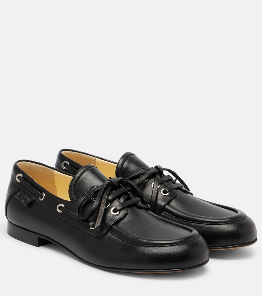 Proenza Schouler Leather boat shoes