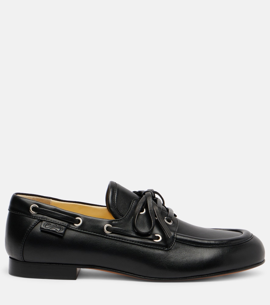  Proenza Schouler Proenza Schouler Leather Boat Shoes 