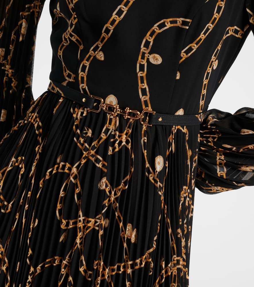 Zimmermann Sunray Printed Midi Dress In Multi