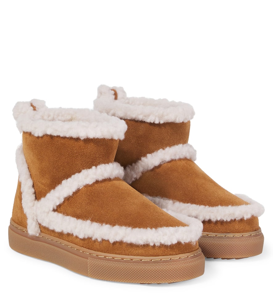Inuikii Classic Suede Snow Boots In Brown