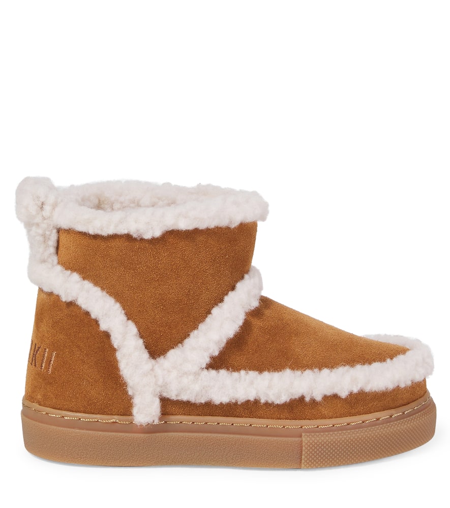 Inuikii Classic Suede Snow Boots In Brown