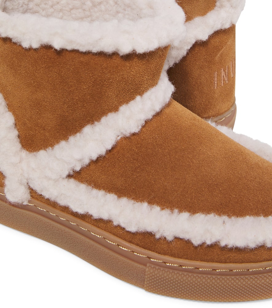 Inuikii Classic Suede Snow Boots In Brown