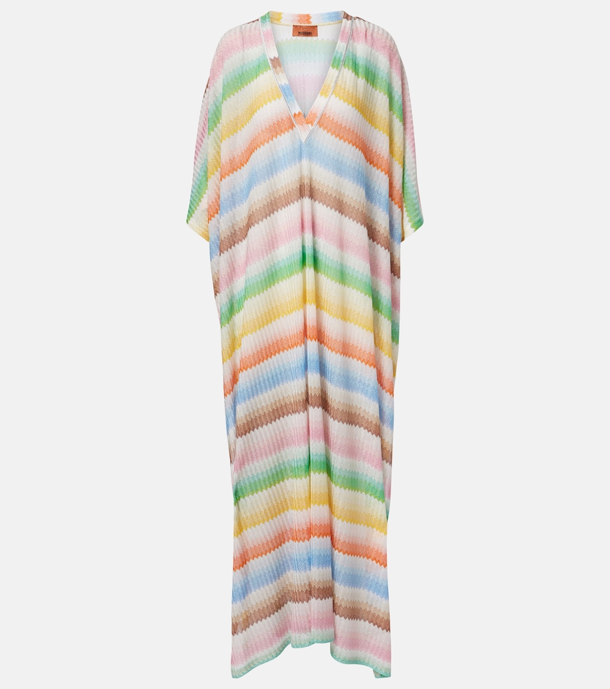 Missoni Zigzag Knitted Beach Cover Up