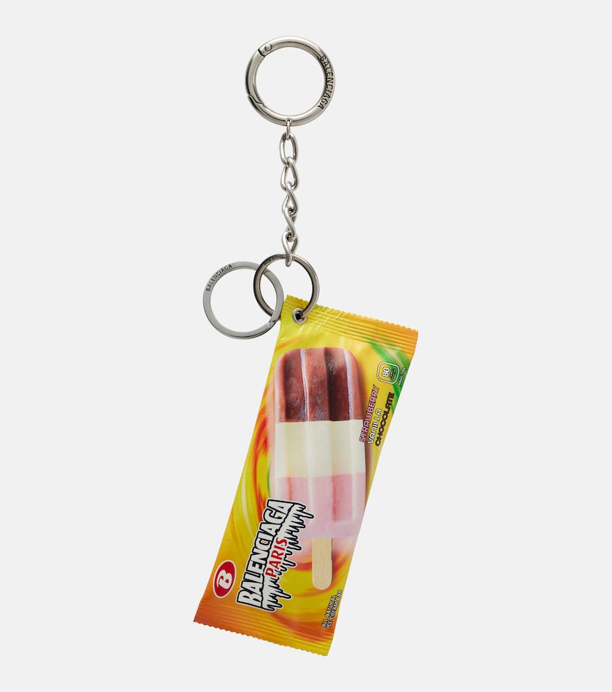 Balenciaga Sweet Treat leather bag charm