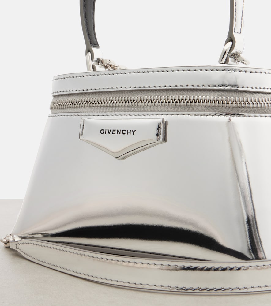  Givenchy Givenchy Antigona Mini Metallic Leather Vanity Bag 