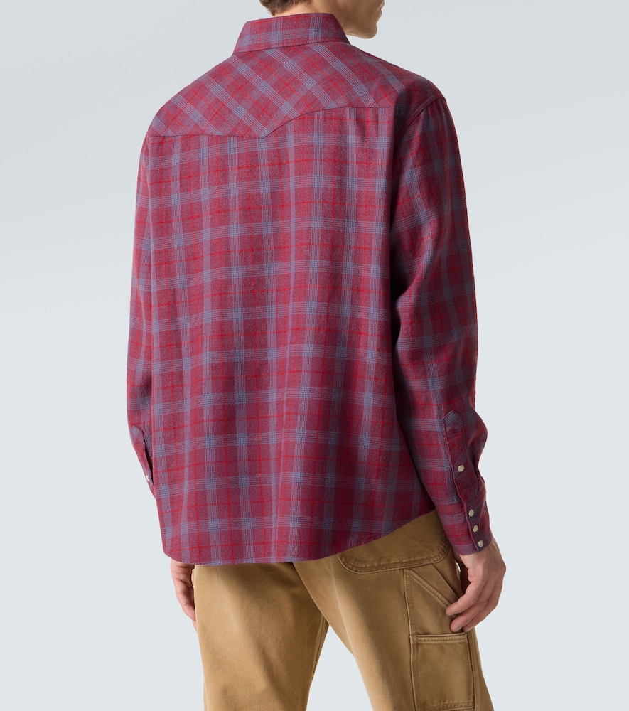  Visvim Visvim Hemd Four Cornes Aus Wolle Und Leinen 