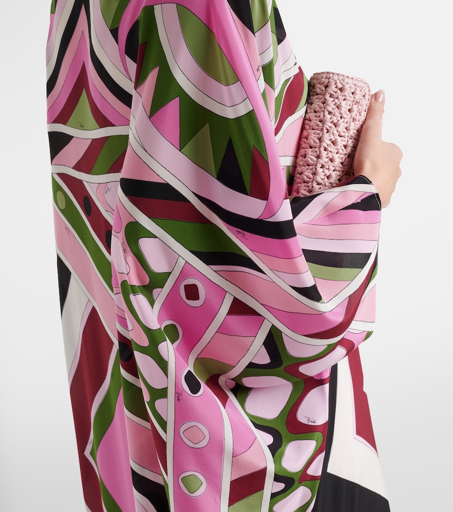  Pucci Pucci Bedruckter Kaftan Vivara Aus Seidensatin 