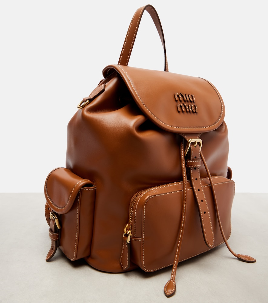  Miu Miu Miu Miu Rucksack Aus Leder 