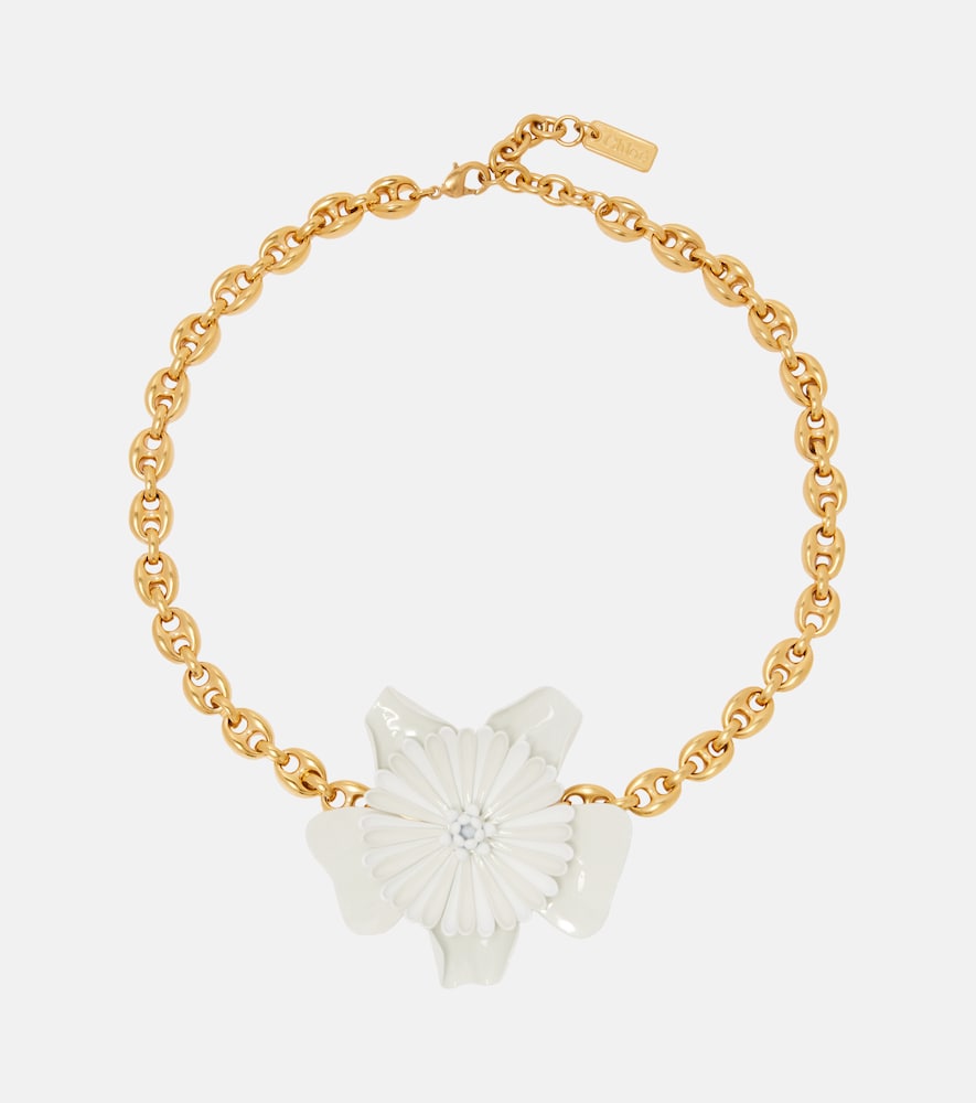 Chloé Bloom Choker In Gold