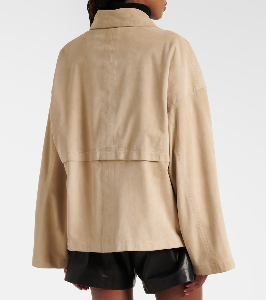  Nour Hammour Nour Hammour Park Suede Jacket 