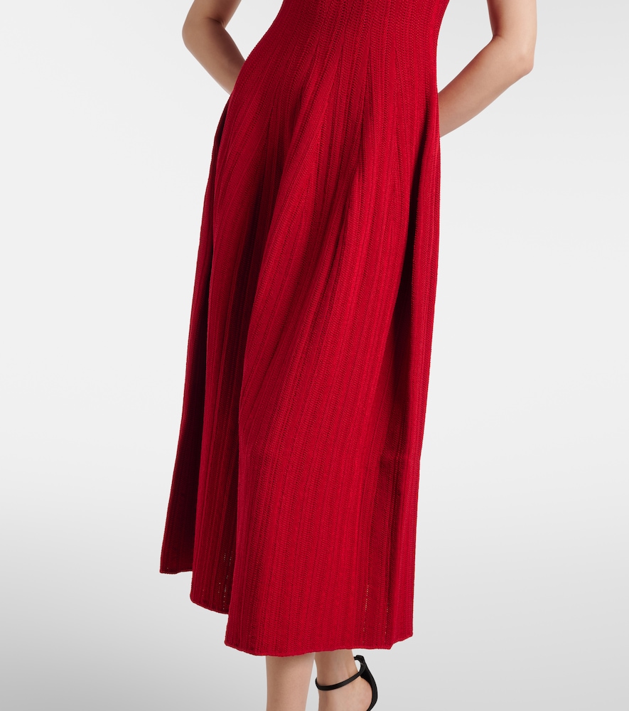  Ralph Lauren Collection Ralph Lauren Collection Silk-blend Midi Dress 