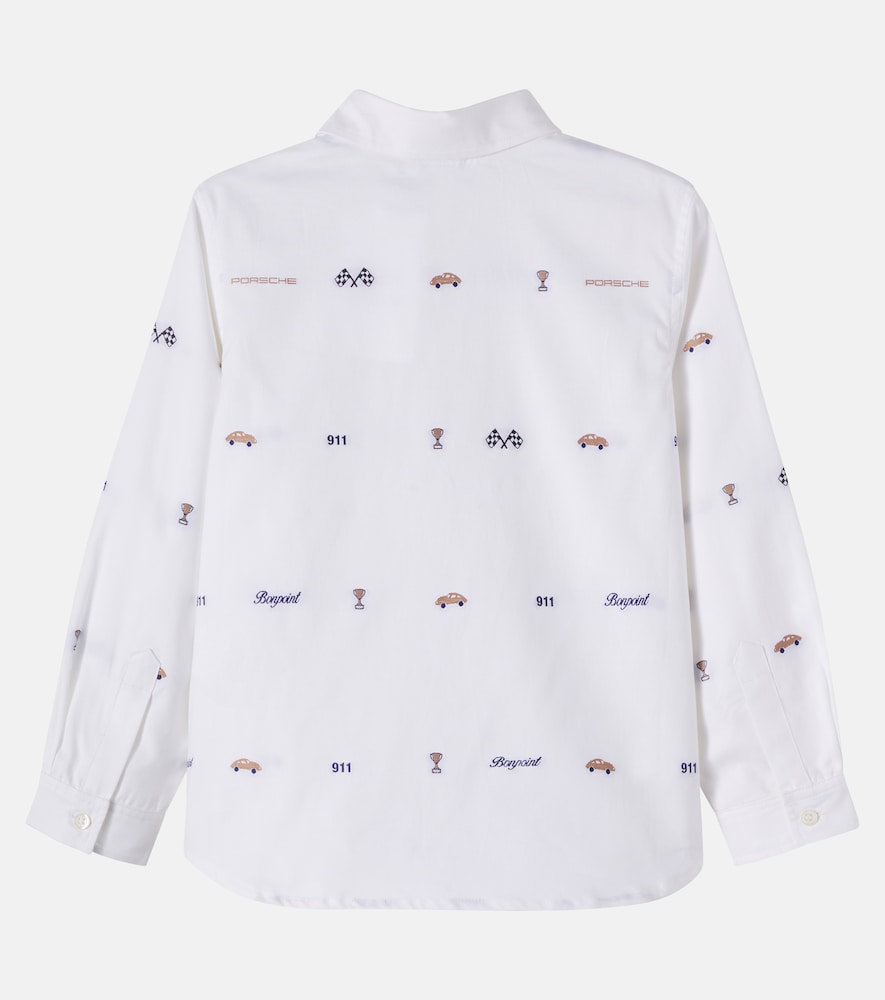  Bonpoint Bonpoint X porsche Hemd Daho Aus Baumwoll-jacquard 