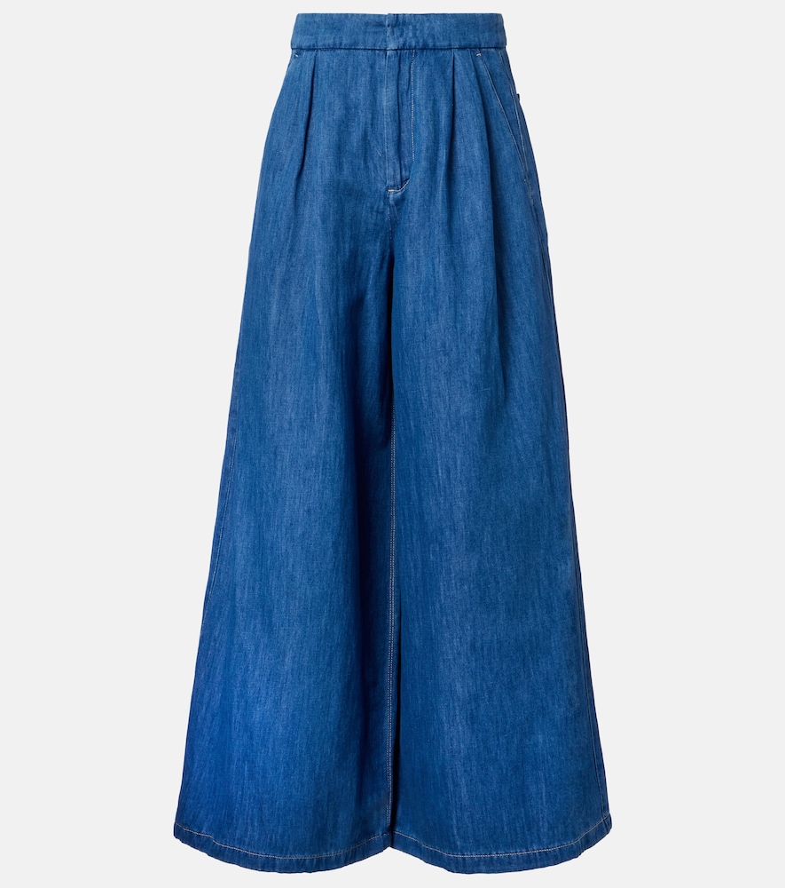 'S Max Mara Nastro cropped wide-leg jeans