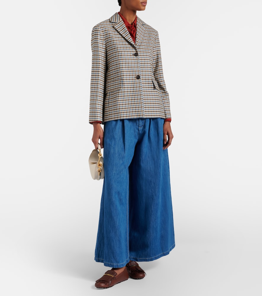 'S Max Mara Nastro cropped wide-leg jeans