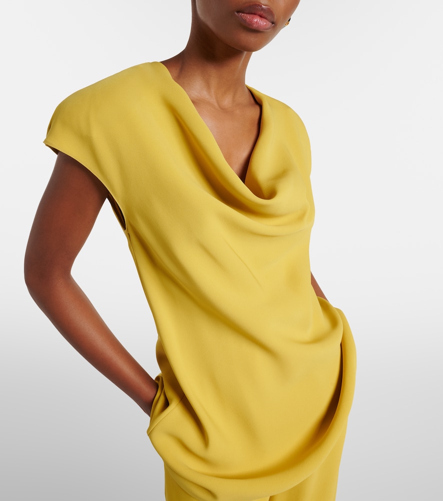  Valentino Valentino Cady Couture Draped Top 