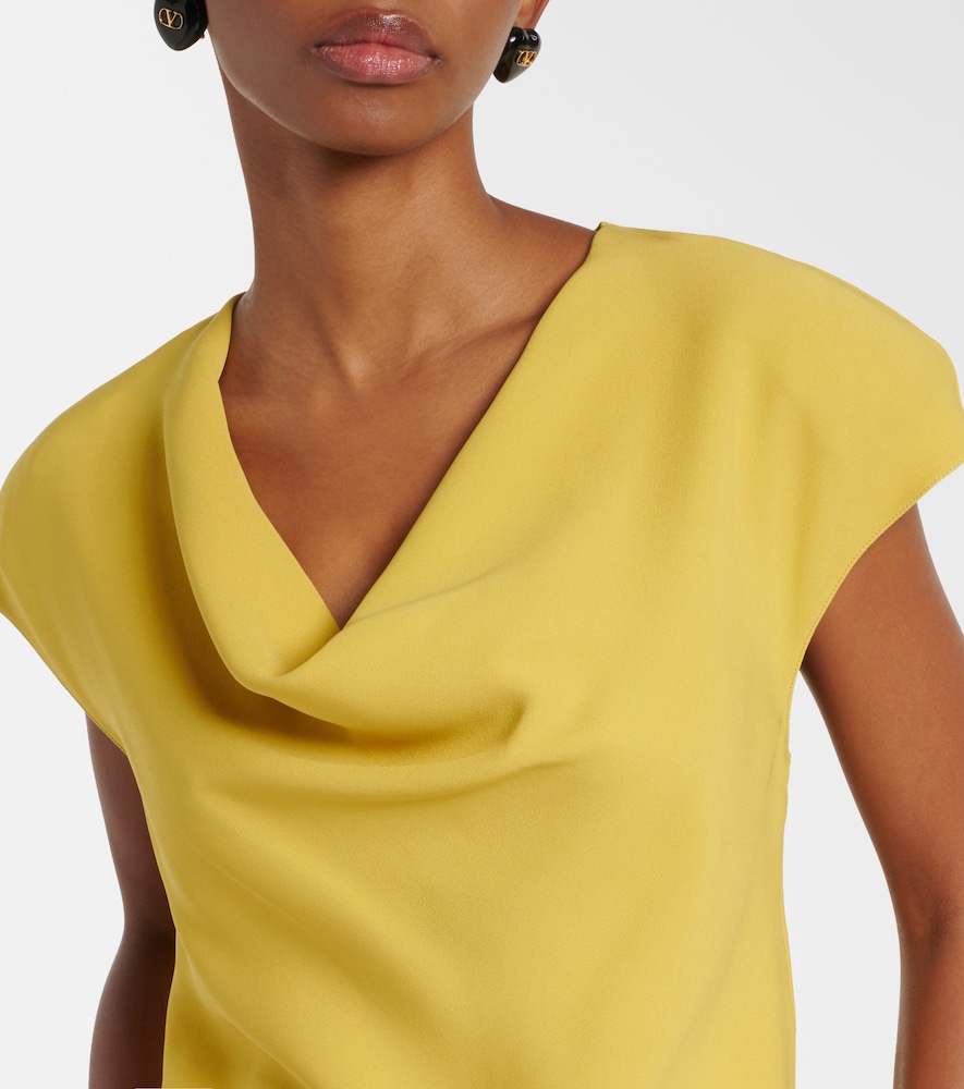  Valentino Valentino Cady Couture Draped Top 