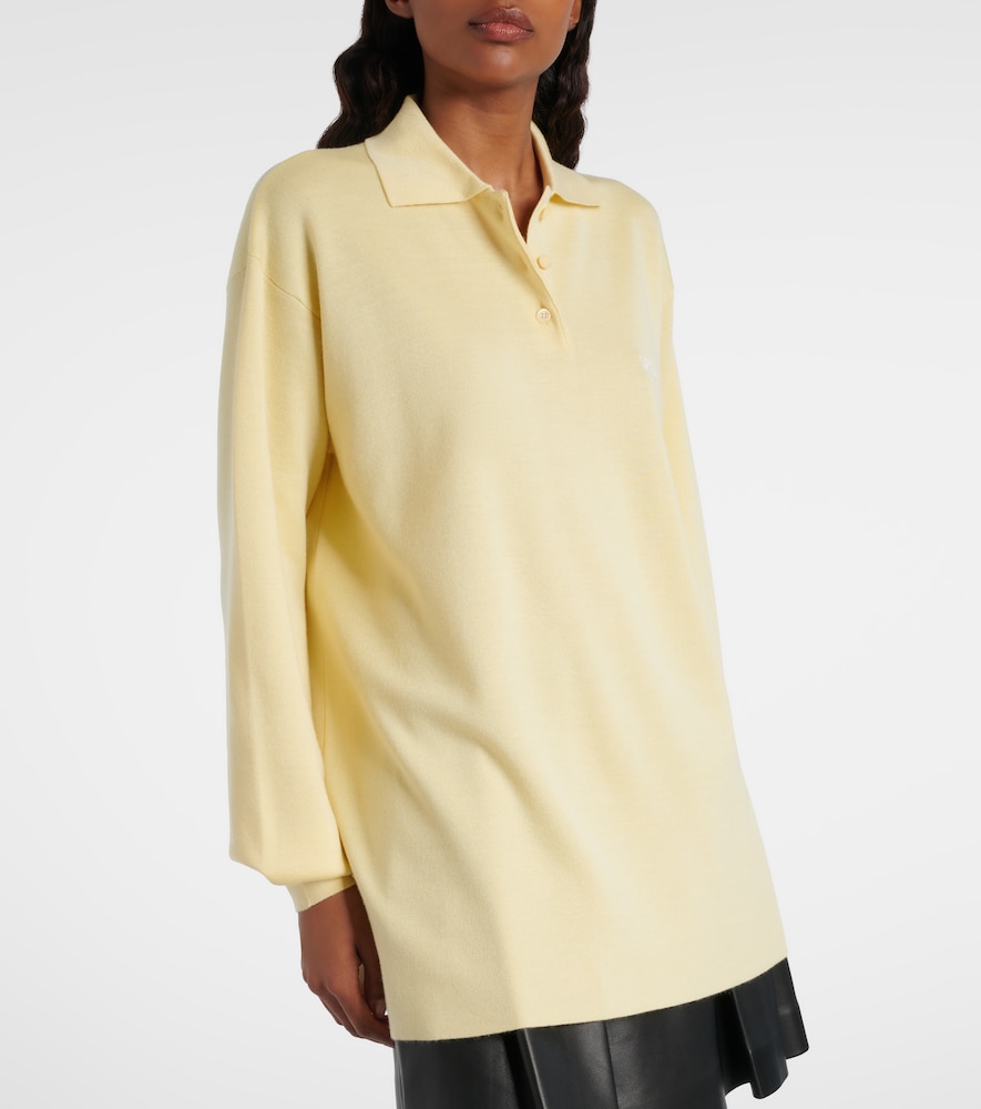  Loewe Loewe Polopullover Double L Aus Einem Kaschmirgemisch 