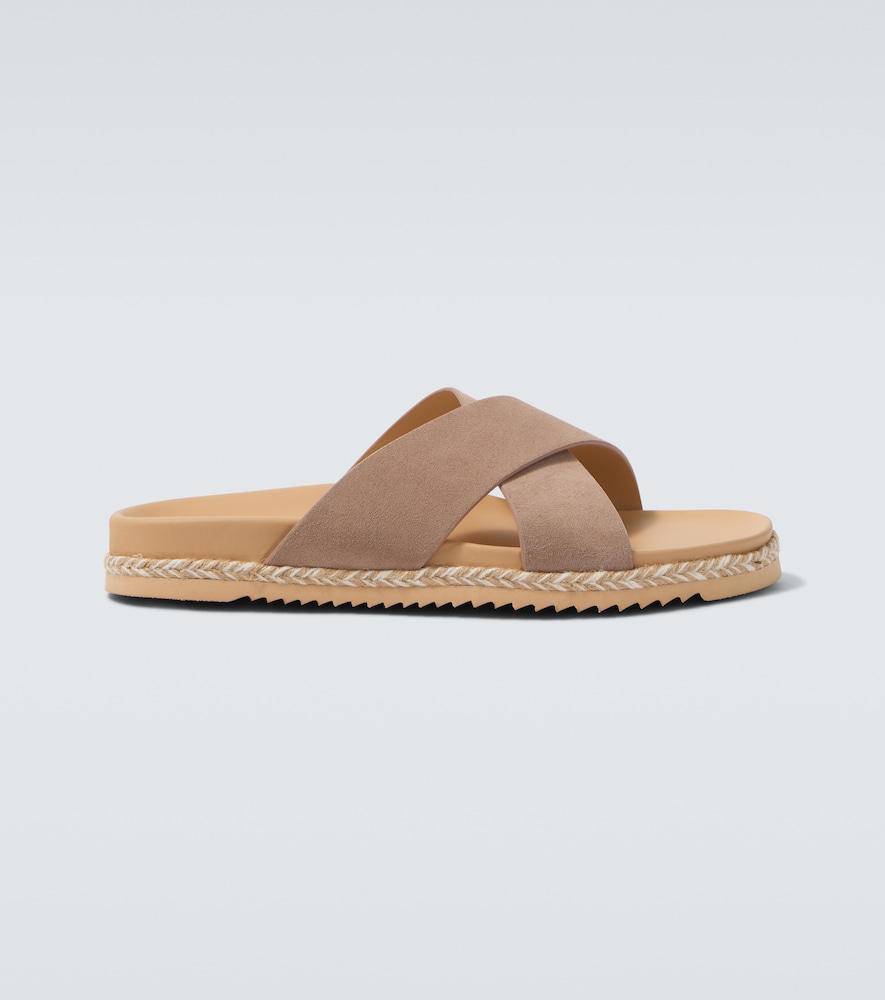Sandalen Breno aus Veloursleder