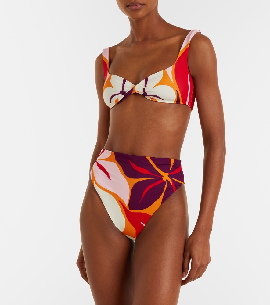 Cala de la Cruz Lulu printed bikini bottoms