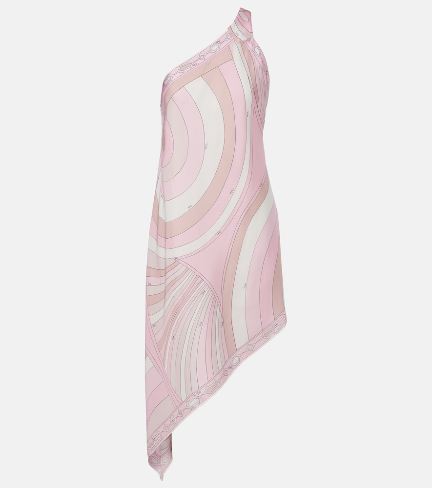 Pucci Iride silk twill minidress