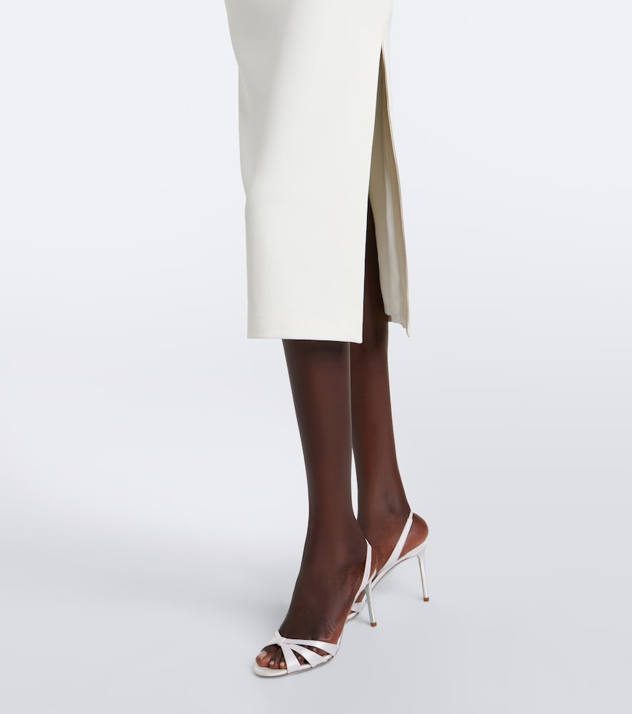 Safiyaa Aerine crêpe midi dress | Thumbnail 3