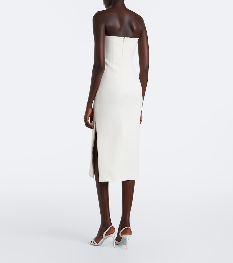 Safiyaa Aerine crêpe midi dress | Thumbnail 5