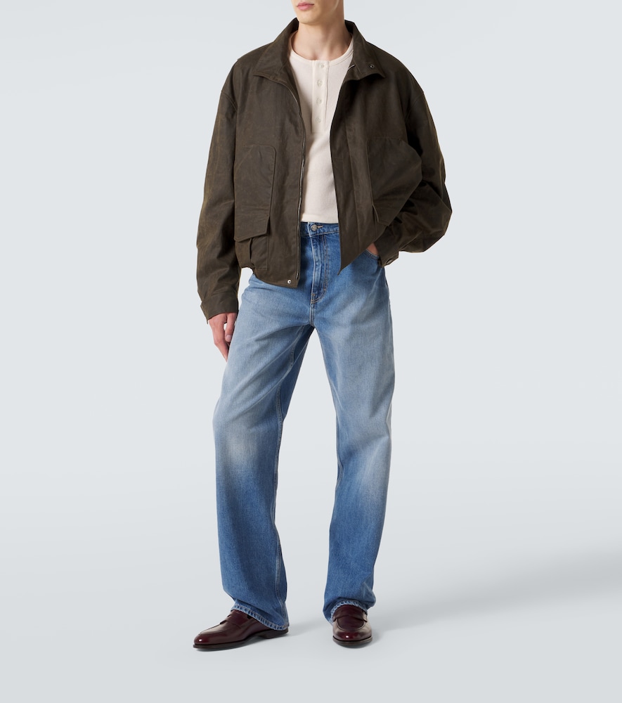  Calvin Klein Collection Calvin Klein Collection Donald Cotton Blouson Jacket 