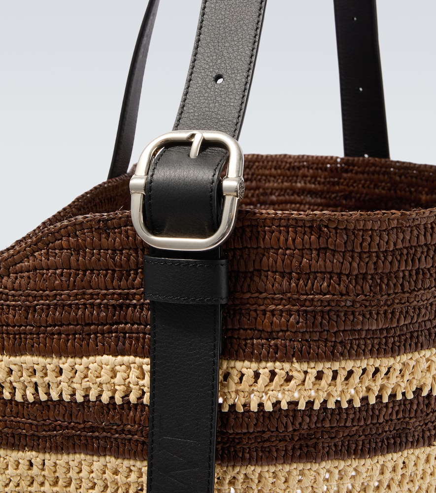 Paula'S Ibiza Loop Raffia Basket Bag