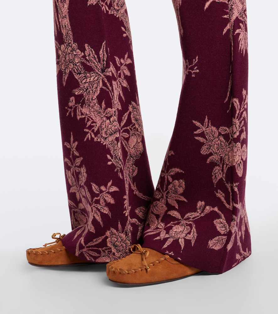 Etro Wool-blend jacquard flared pants | Thumbnail 6 Etro Wool-blend jacquard flared pants | Thumbnail 6