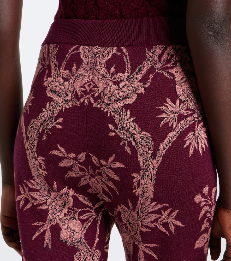 Etro Wool-blend jacquard flared pants | Thumbnail 4 Etro Wool-blend jacquard flared pants | Thumbnail 4