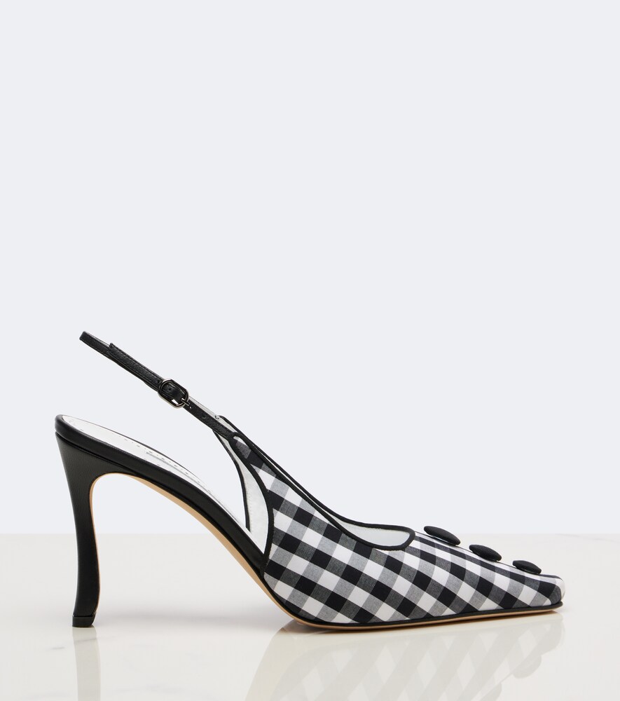 Alexa Checked Slingback