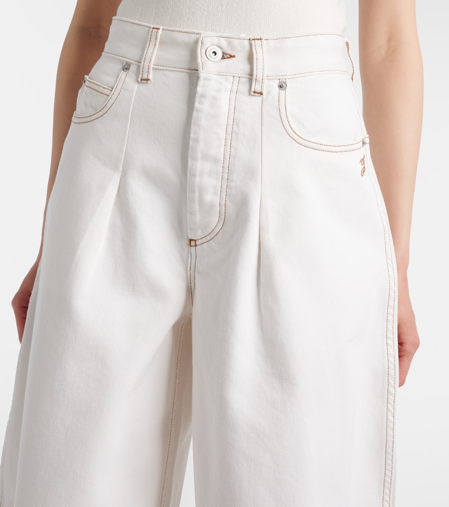 Ovalo De-Nîmes Barrel-Leg Jeans