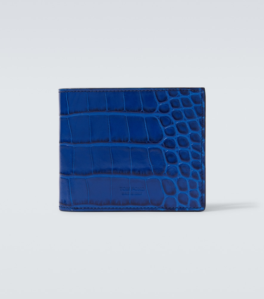 Tom Ford Portefeuille en cuir effet croco 570 €