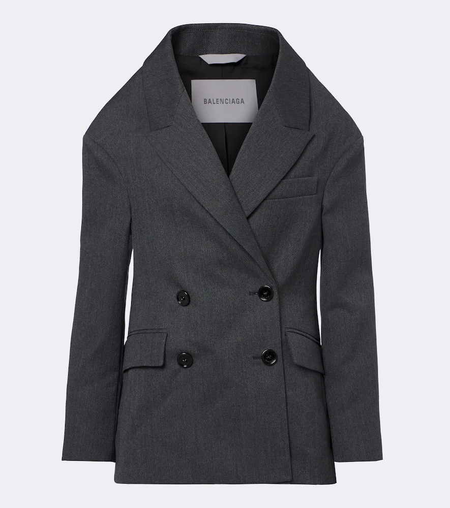 Blazer doppiopetto in lana