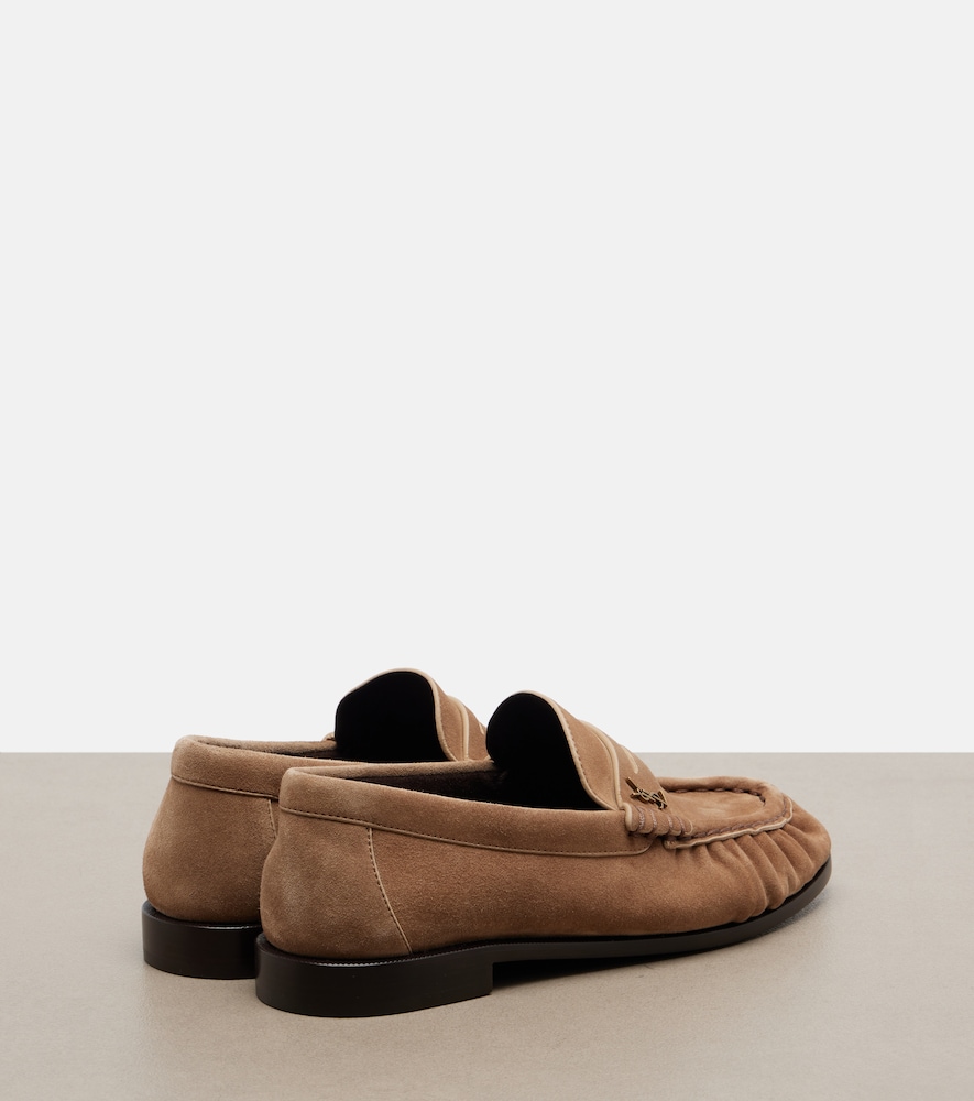  Saint Laurent Saint Laurent Loafers Le loafer Aus Veloursleder 