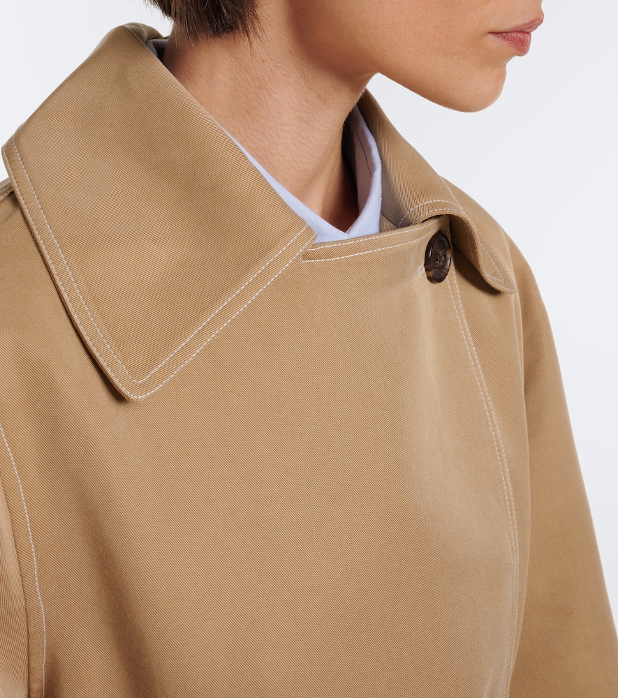 Maddox Double-Breasted Twill Jacket