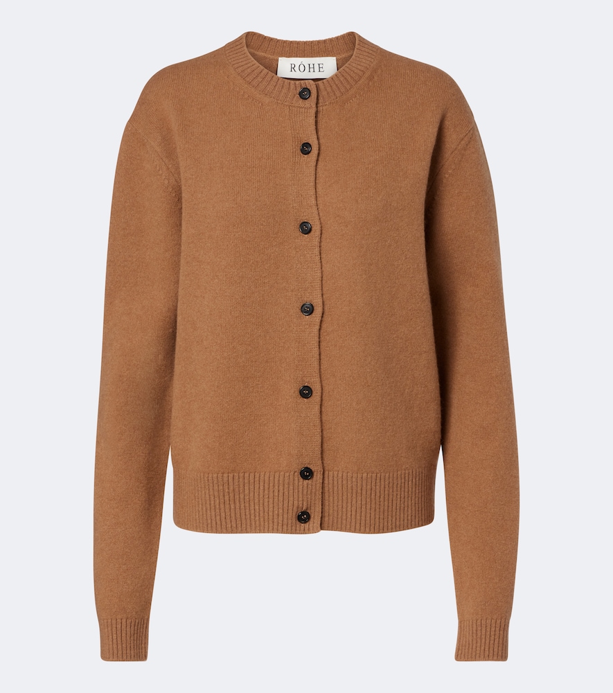 Róhe Cardigan in lana e cashmere