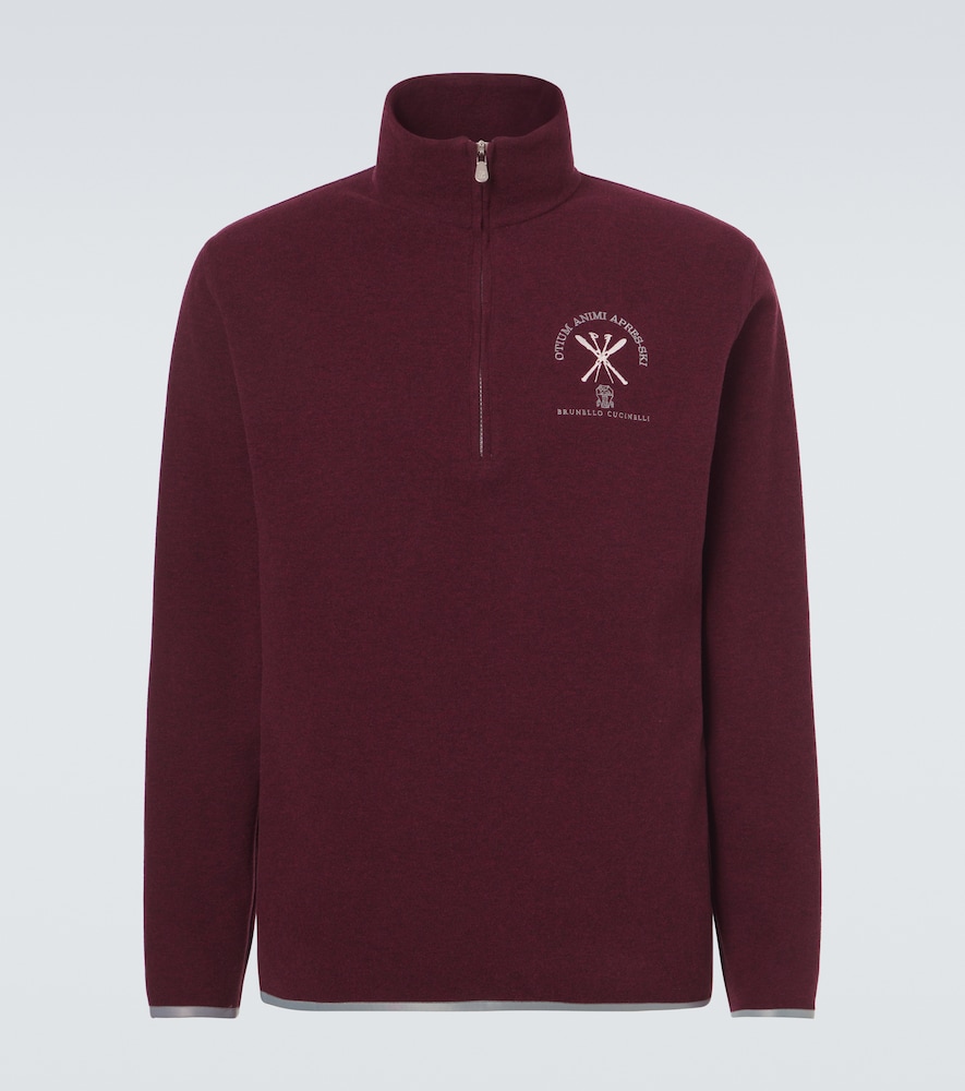 Sweatshirt aus einem Kaschmirgemisch